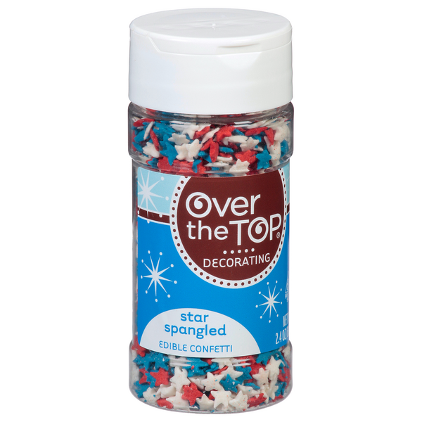 Over the Top Edible Star Spangled Confetti