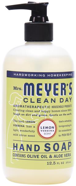 meyers lemon verbena hand soap