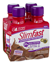 SlimFast Advanced Nutrition RTD Creamy Chocolate Meal Replacement Shakes 4Pk