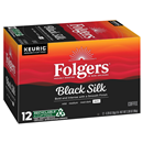 Folgers Black Silk Coffee K-Cups 12 - 0.28 oz ea