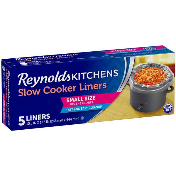 Reynolds Kitchens Slow Cooker Liners Small Size HyVee Aisles Online