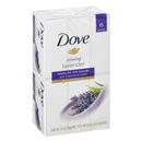 Dove Relaxing Lavender Bar Soap 6 - 4 oz Bars