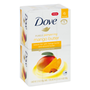 Dove Mango Butter Bar Soap 6-3.75 Oz Bars
