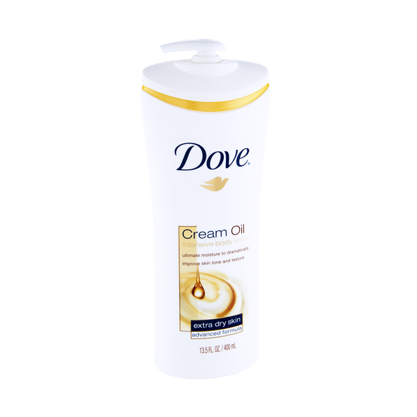 gitaar Brood Verbinding verbroken Dove Cream Oil Intensive Extra Dry Skin Body Lotion | Hy-Vee Aisles Online  Grocery Shopping