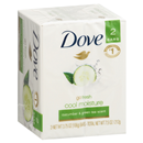 Dove Go Fresh Cool Moisture Beauty Bars 2-4 Oz