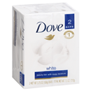 Dove White Bath Bars 2-3.75 Oz Bars
