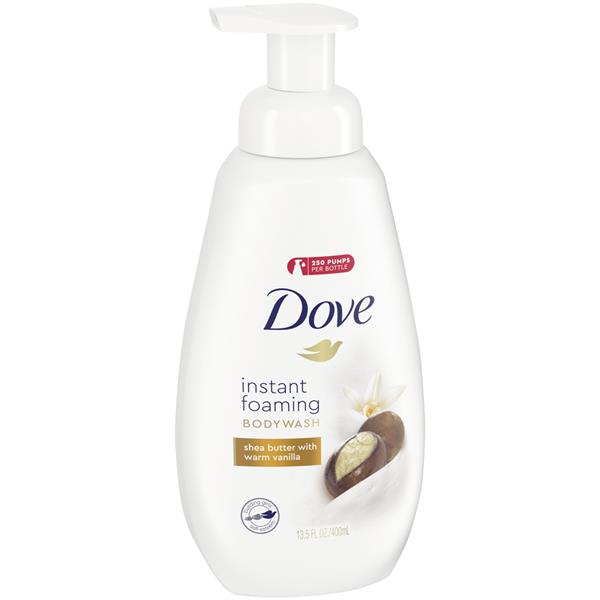 Dove Instant Foaming Shea Butter With Warm Vanilla Body Wash HyVee