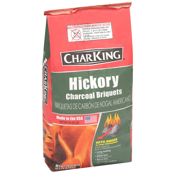 CharKing Hickory Charcoal Briquets | Hy-Vee Aisles Online Grocery Shopping