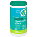 Simply Done Disinfecting Wipes, Fresh Scent