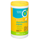 Simply Done Lemon Scent Disinfecting Wipes