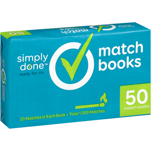 Simply Done Match Books HyVee Aisles Online Grocery Shopping