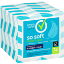 Simply Done Unscented Soft & Strong Facial Tissue