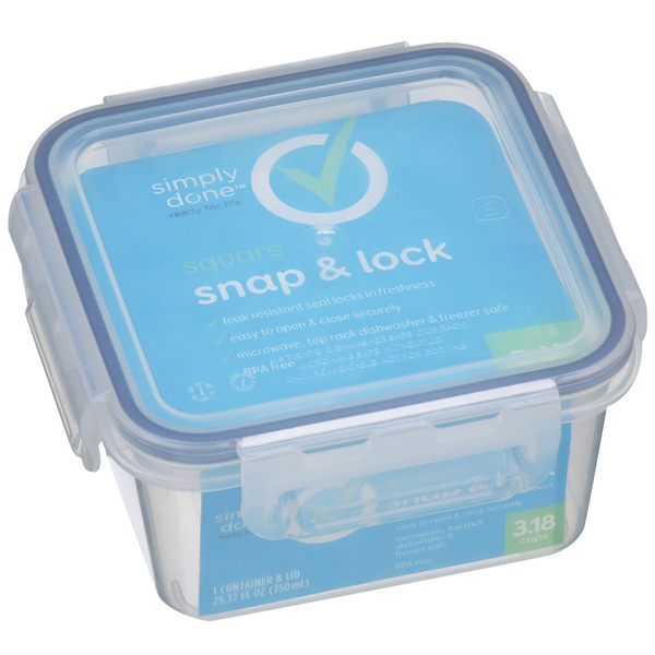 Simply Done Containers & Lids, Snack, 9.5 Ounce