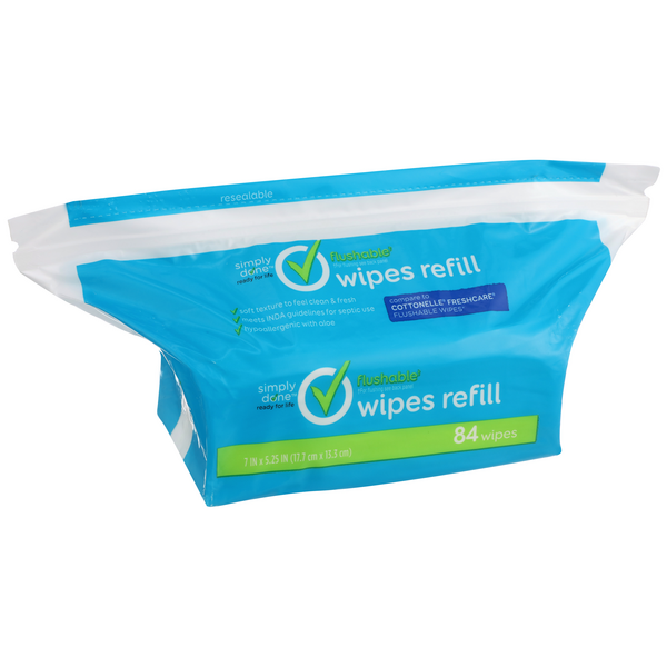Simply Done Flushable Wipes HyVee Aisles Online Grocery Shopping