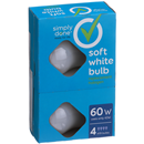 Simply Done 60W Soft White Light Bulbs