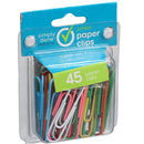 Simply Done Jumbo Colored Paper Clips