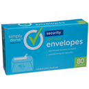 Simply Done Self-Seal Security Envelopes #6