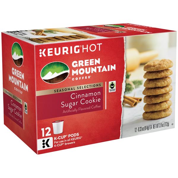 green mountain cinnamon sugar cookie coffee nutrition