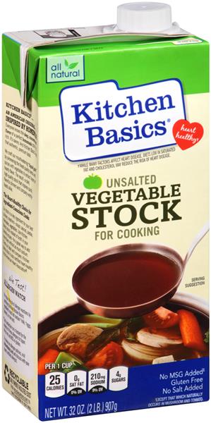 Kitchen Basics Unsalted Vegetable Stock | Hy-Vee Aisles Online Grocery ...