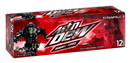 Mountain Dew Game Fuel Citrus Cherry 12 Pack