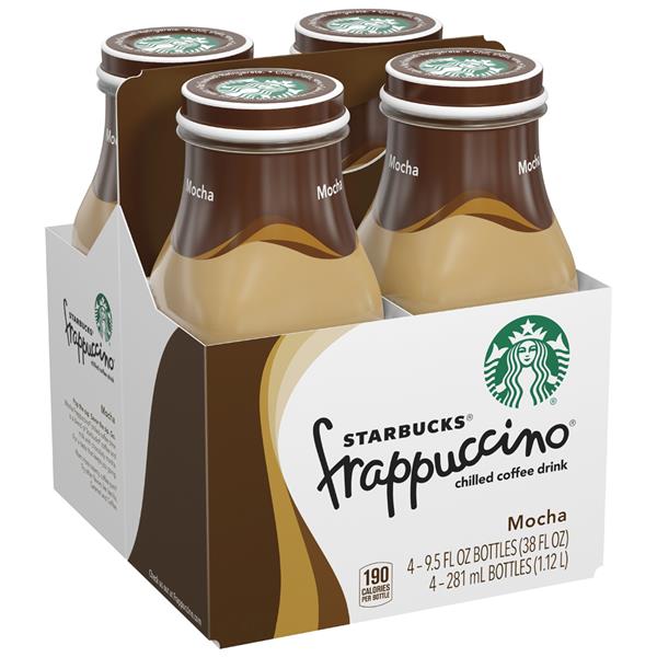 Starbucks Frappuccino Mocha 4Pk | Hy-Vee Aisles Online Grocery Shopping