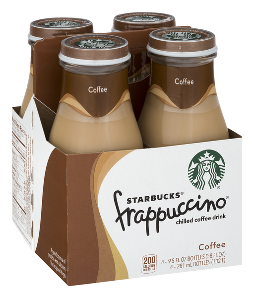 Starbucks Frappuccino Mocha Coffee Drink - 4pk/9.5 fl oz Glass Bottles