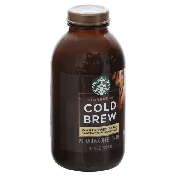 Starbucks Cold Brew Vanilla Sweet Cream Coffee Drink Hy Vee Aisles   0012000205200 CL Syndigo Default Large 