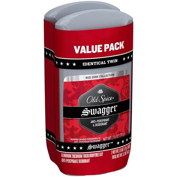 Old Spice Red Zone Collection Swagger Invisible Solid Anti Perspirant Deodorant 2 2 6 Oz