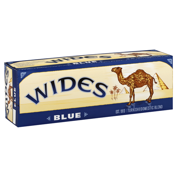Camel Cigarettes, Wides Blue, Turkish And Domestic Blend