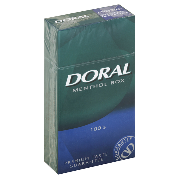 Doral Cigarettes, Silver 100's, Box 1 Ea | Shop | Family Fare
