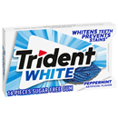 Trident White Peppermint Sugar Free Gum
