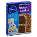 Pillsbury Cake Mix, German Chocolate