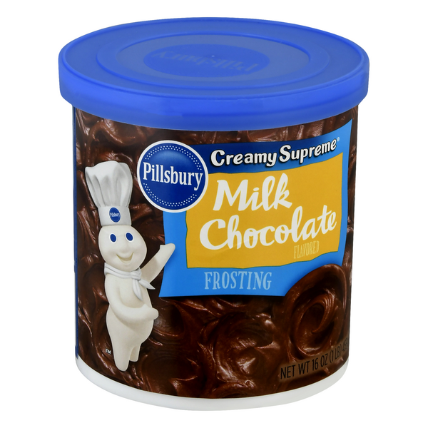 Pillsbury Creamy Supreme Frosting, Milk Chocolate HyVee Aisles Online Grocery Shopping