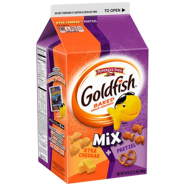 Goldfish Extreme Cheddar Nutrition Facts - Nutrition Ftempo