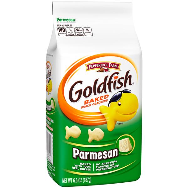 Pepperidge Farm Goldfish Parmesan Baked Snack Crackers HyVee Aisles