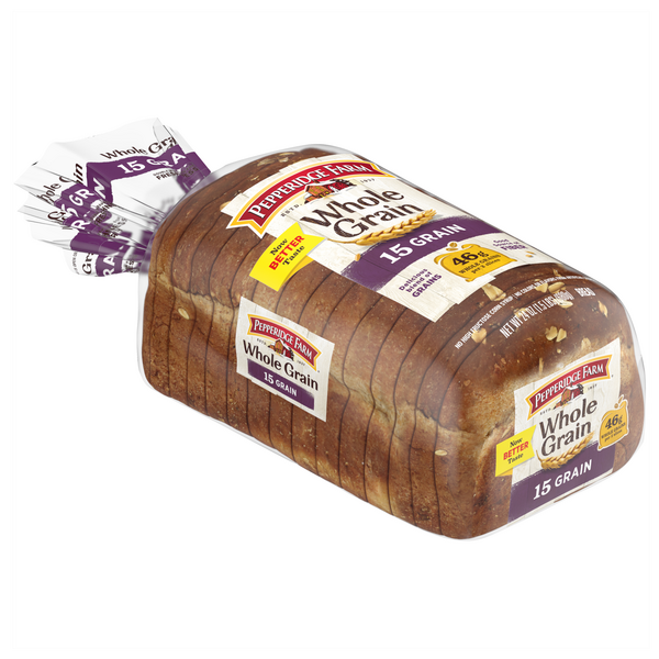 Pepperidge Farm Whole Grain 15 Grain Bread | Hy-Vee Aisles Online ...