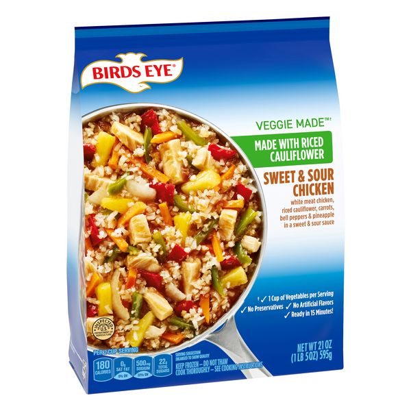 Birds Eye Veggie Made Sweet & Sour Chicken | Hy-Vee Aisles Online ...