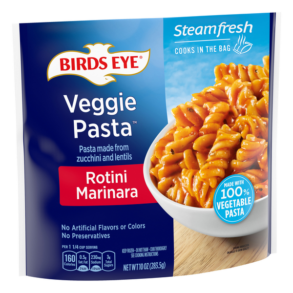 Birds Eye Pasta, 100% Vegetable, Rotini Marinara | Hy-Vee Aisles Online