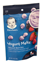Gerber Crawler Yogurt Melts Mixed Berries