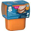 Gerber 2nd Foods Sweet Potato & Turkey with Whole Grains 2-4 oz Cups