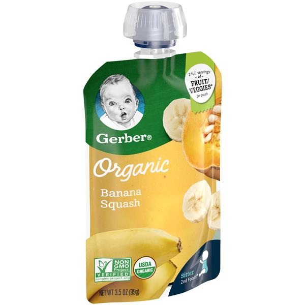 gerber organic 2nd foods