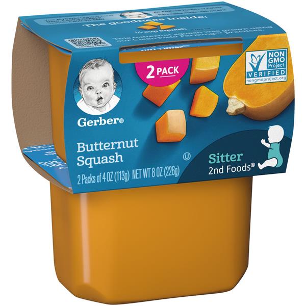 Gerber 2nd Foods Butternut Squash 24 oz HyVee Aisles Online Grocery