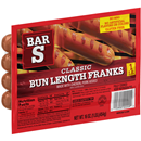 Bar-S Classic Bun Length Franks 8Ct