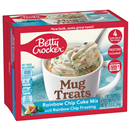 Betty Crocker Mug Treats Rainbow Chip Cake Mix with Rainbow Chip Frosting 4Ct