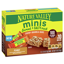Nature Valley Minis Sweet & Salty Nut Chewy Peanut Granola Bars 10-0.75 oz Bars