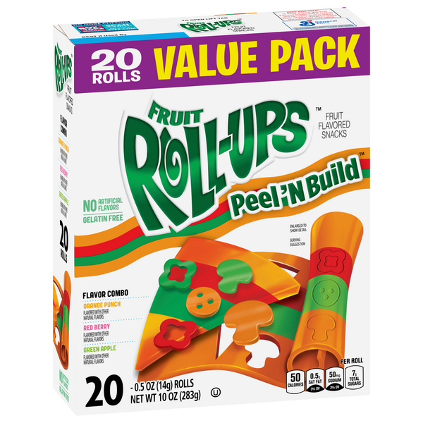 Fruit Roll Ups Fruit Flavored Snacks Variety Pack Hy Vee Aisles Online Grocery Shopping