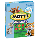 Mott's Animals Fruit Flavored Snacks, Assorted Fruit Flavored 10-0.8 oz