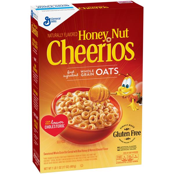 General Mills Honey Nut Cheerios Cereal Hy Vee Aisles Online Grocery Shopping