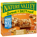 Nature Valley Peanut Sweet & Salty Nut Granola Bars 6-1.2 oz Bars