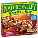 Nature Valley Cranberry & Pomegranate Chewy Trail Mix Granola Bars 6-1.1 oz Bars